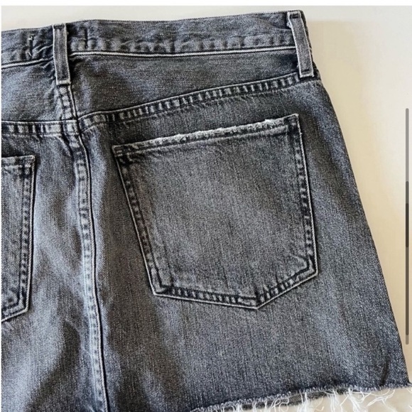 Agolde Jeanette Denim Mini Skirt Sz 28 - Picture 7 of 11